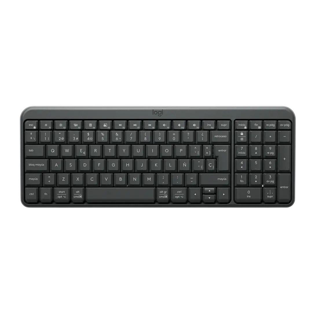 Teclado Logitech K250 Bluetooth Negro Español-0