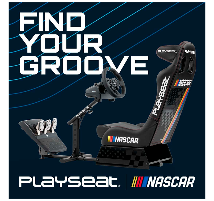 Simulador Cockpit Playseat EVOLUTION PRO NASCAR EDITION-5