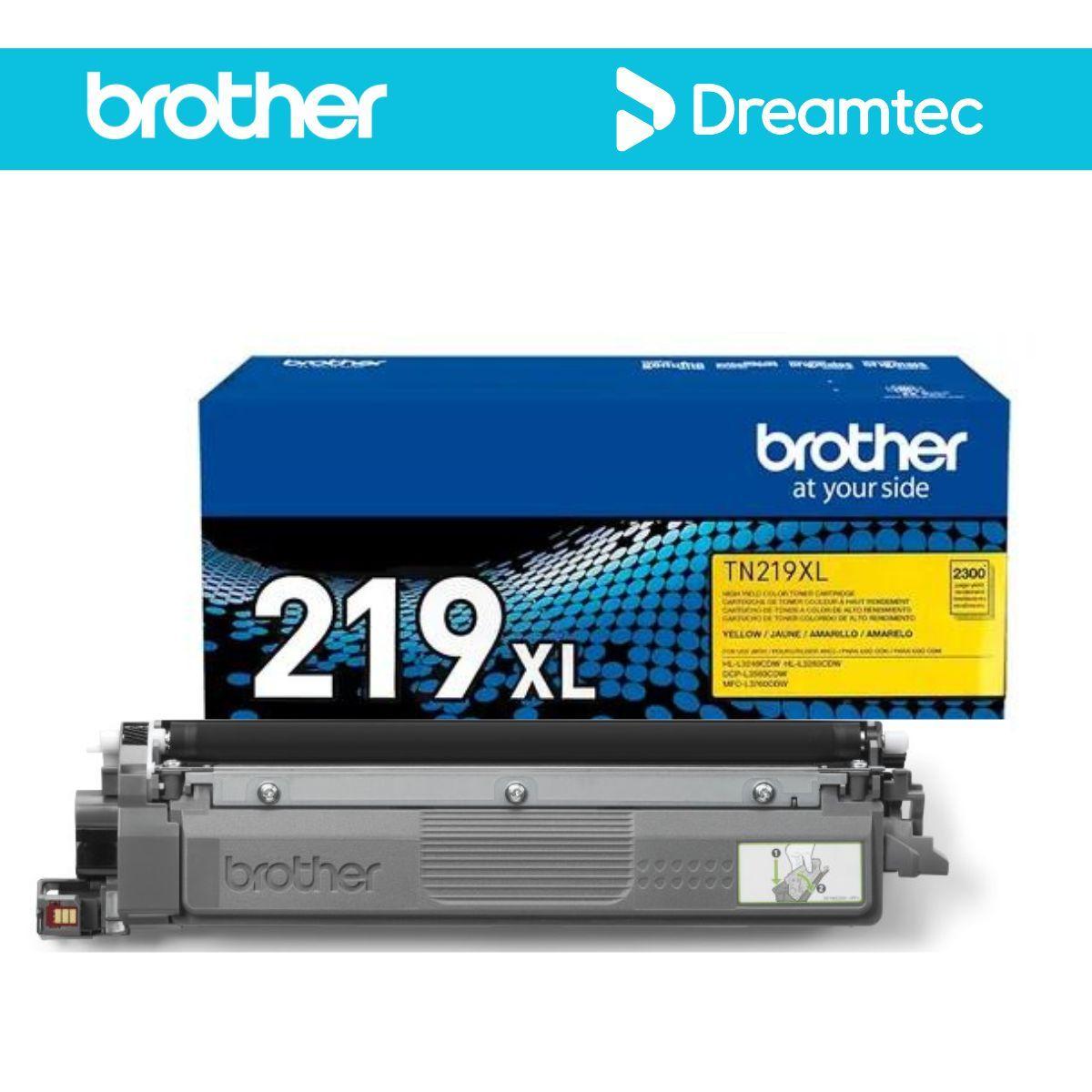 Tóner Compatible Brother TN-219 Amarillo HL3280/3560-1