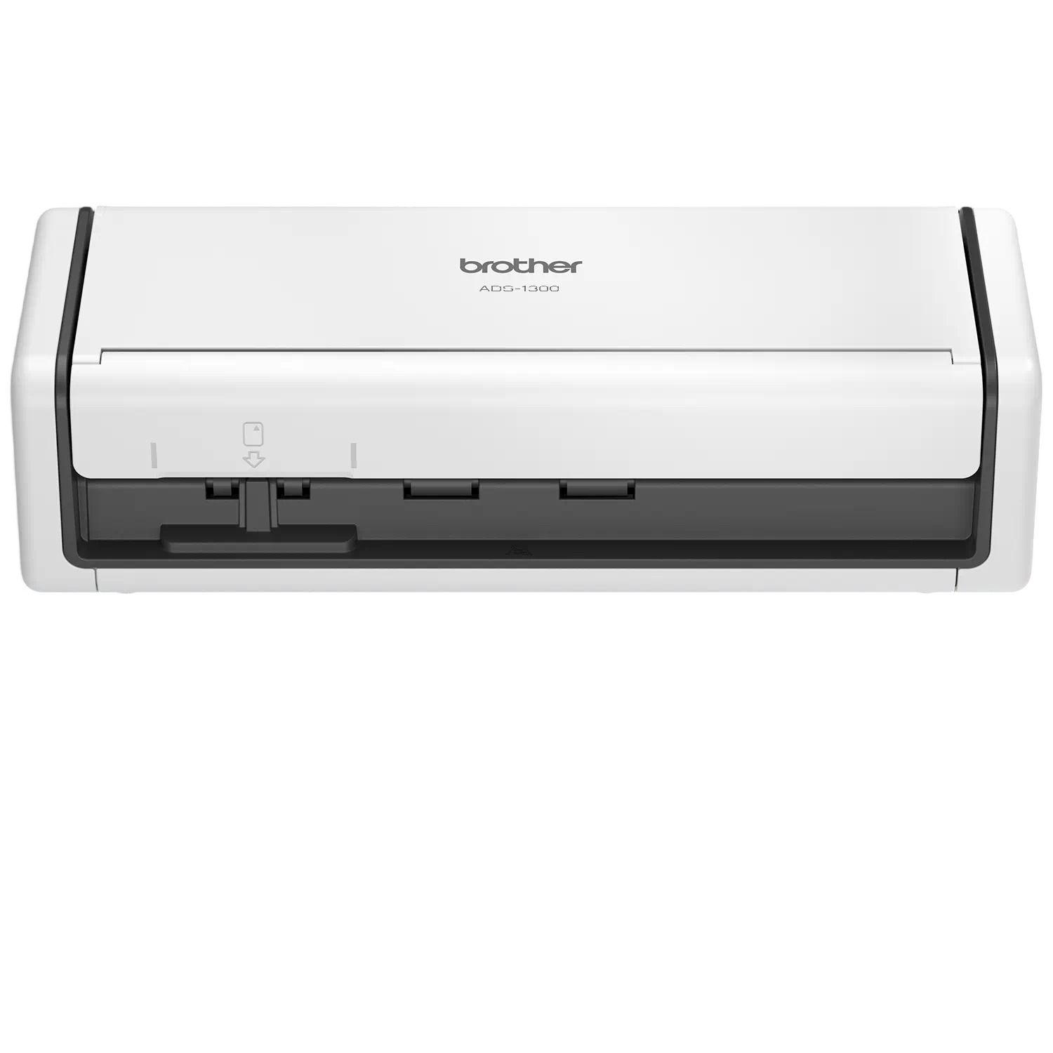 Escáner Brother automático ADS-1300 1200X1200 dpi blanco USB-3