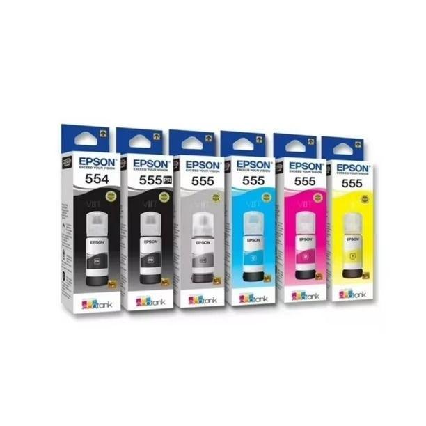 Pack de Tintas Epson T555 y T554-0