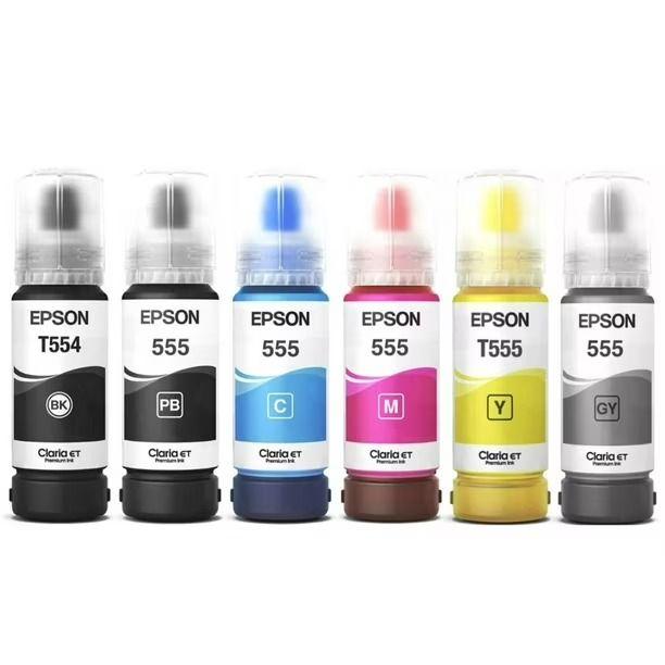Pack de Tintas Epson T555 y T554-1