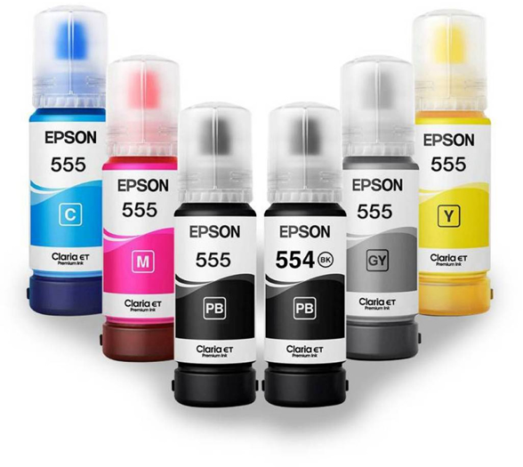 Pack de Tintas Epson T555 y T554-2