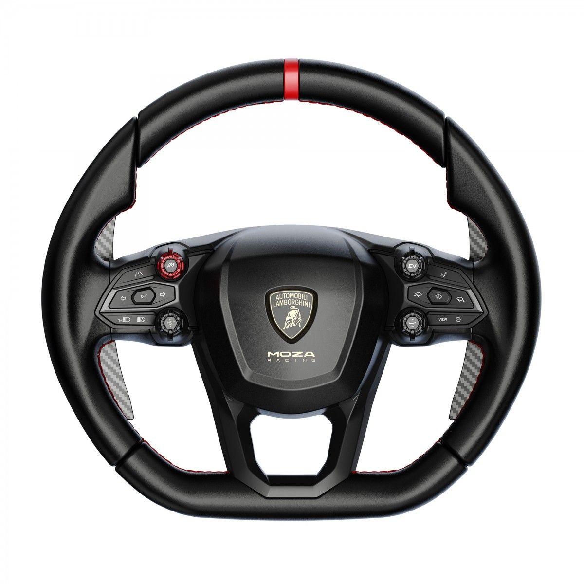 Volante Moza Racing Lamborghini Revuelto Round Wheel PC-0