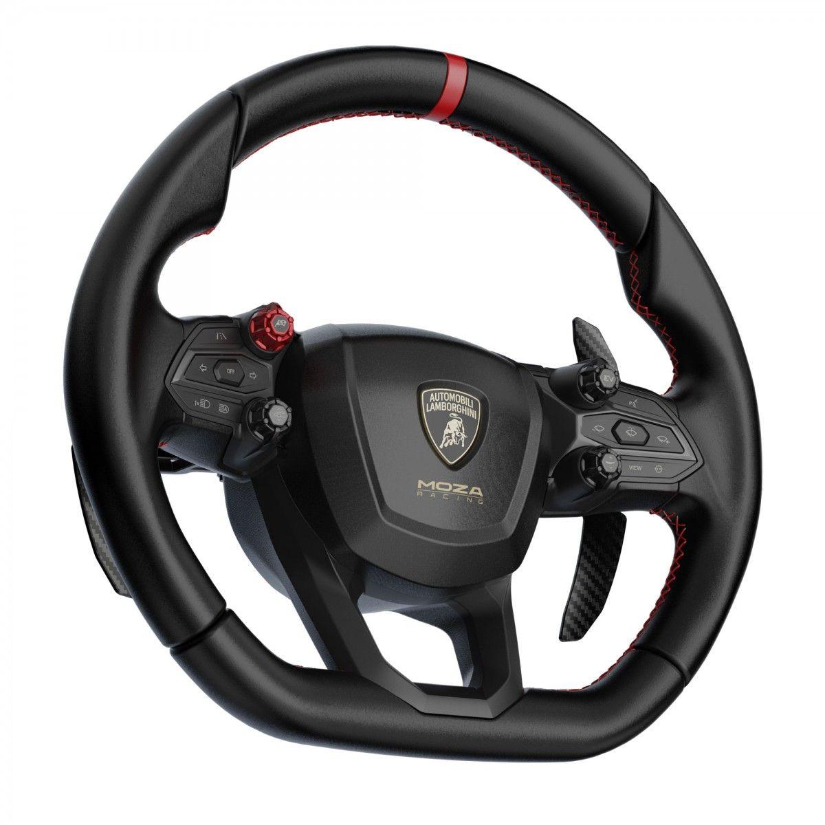 Volante Moza Racing Lamborghini Revuelto Round Wheel PC-1