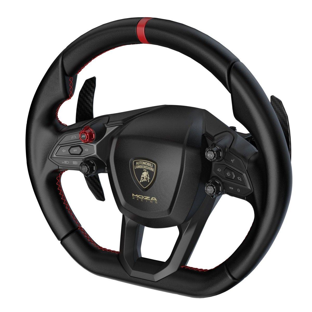 Volante Moza Racing Lamborghini Revuelto Round Wheel PC-3