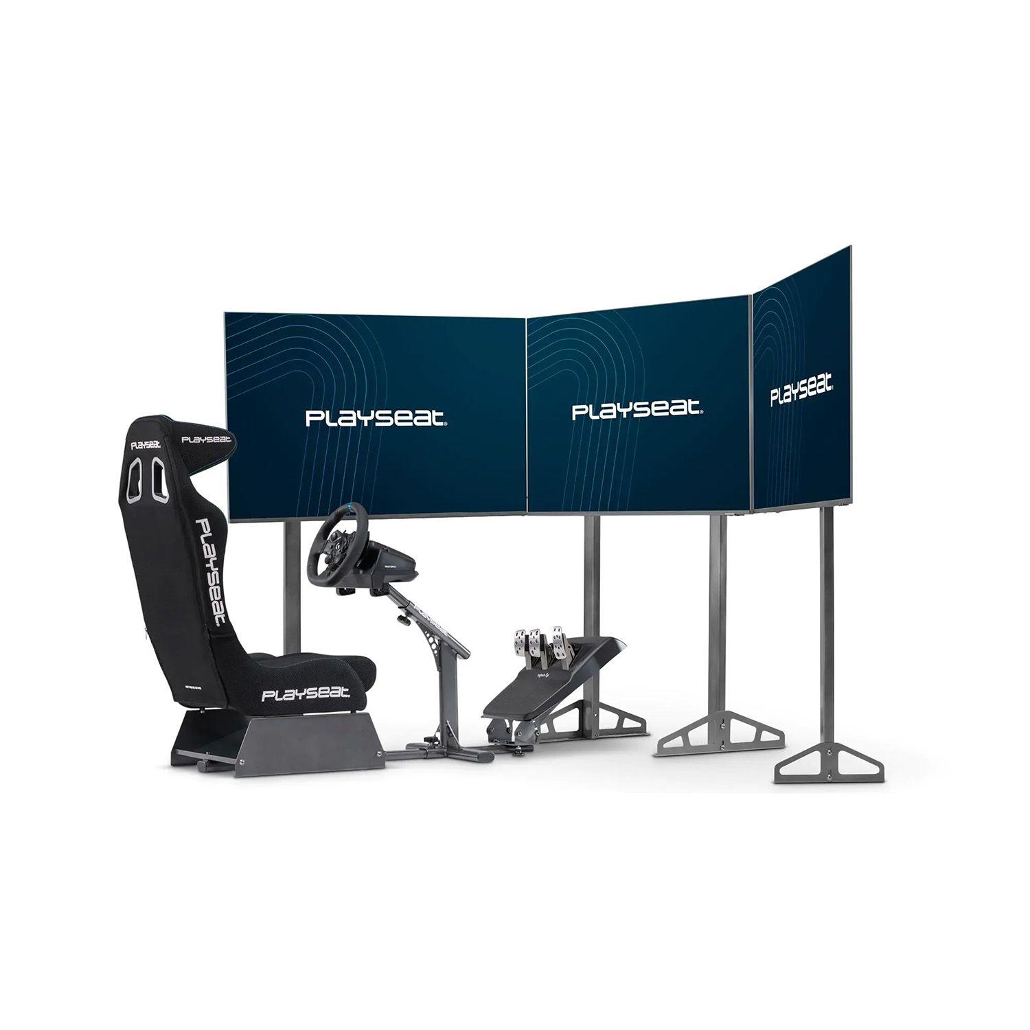 Soporte Playseat 3 Pantallas 15-65'' Curvas hasta 48''-4