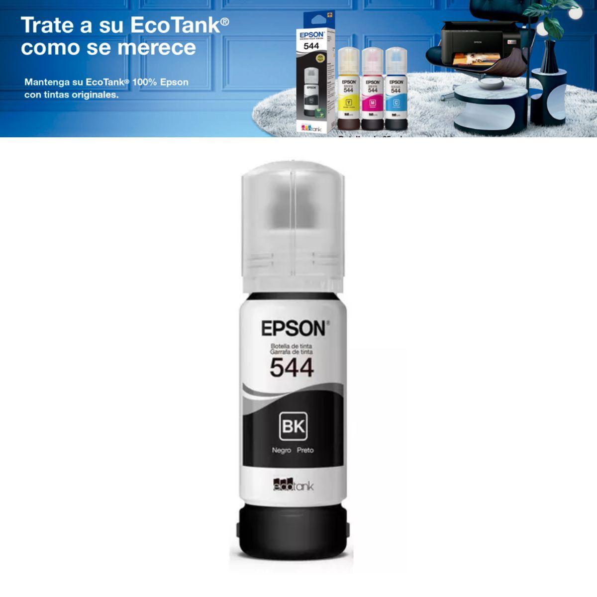 Botella De Tinta Epson T5441 Color Negro De 65 ml-2