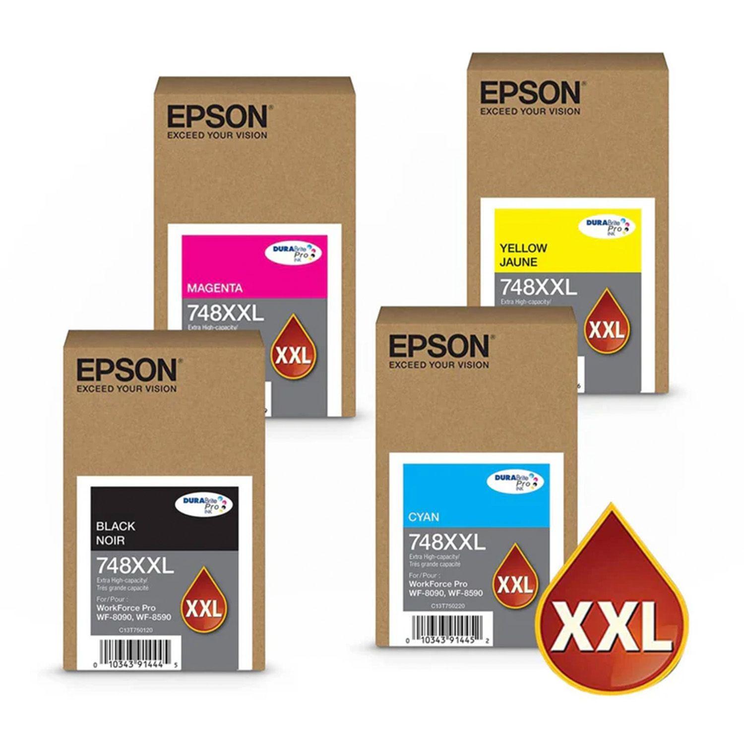 Pack de Tintas Epson T748XXL CMYK Original-1