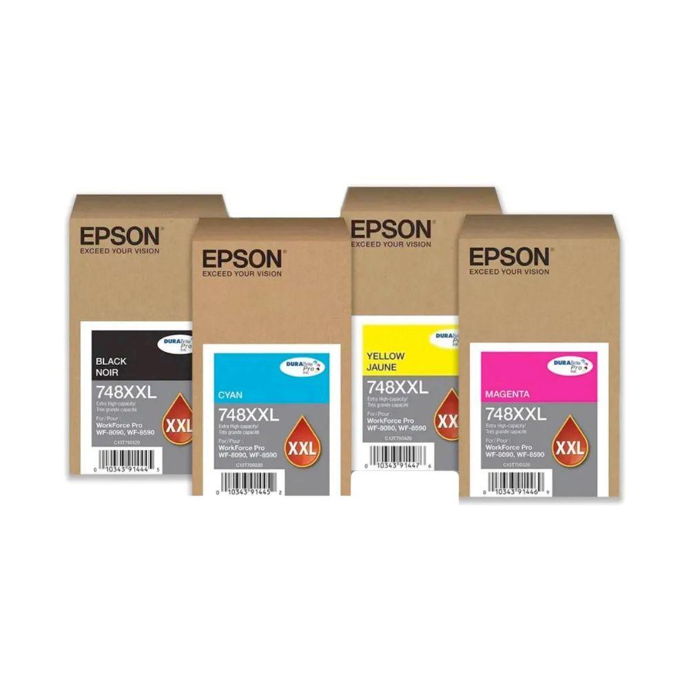 Pack de Tintas Epson T748XXL CMYK Original-0