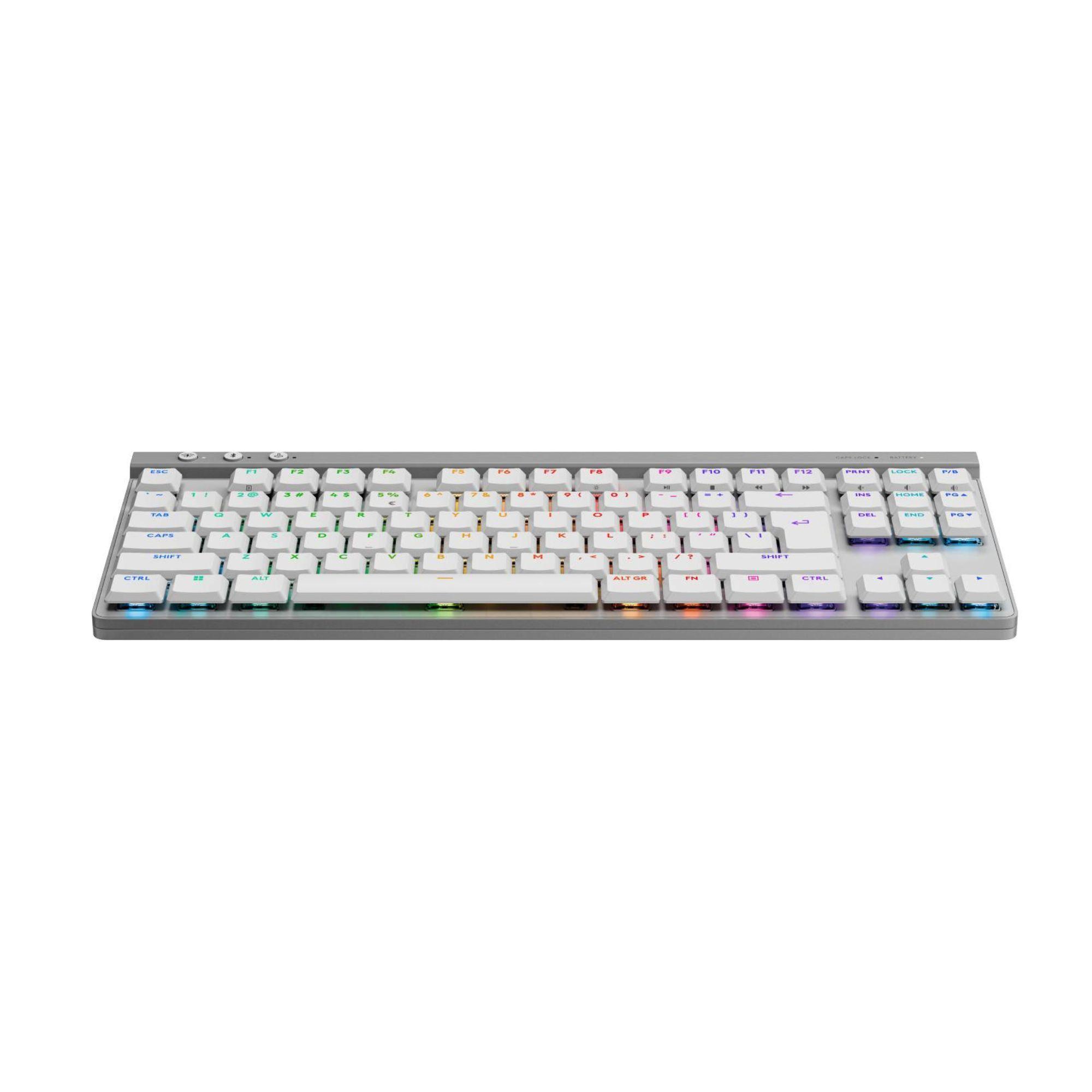 Teclado Gamer Logitech G 515 Lightspeed Inal Blanco-4