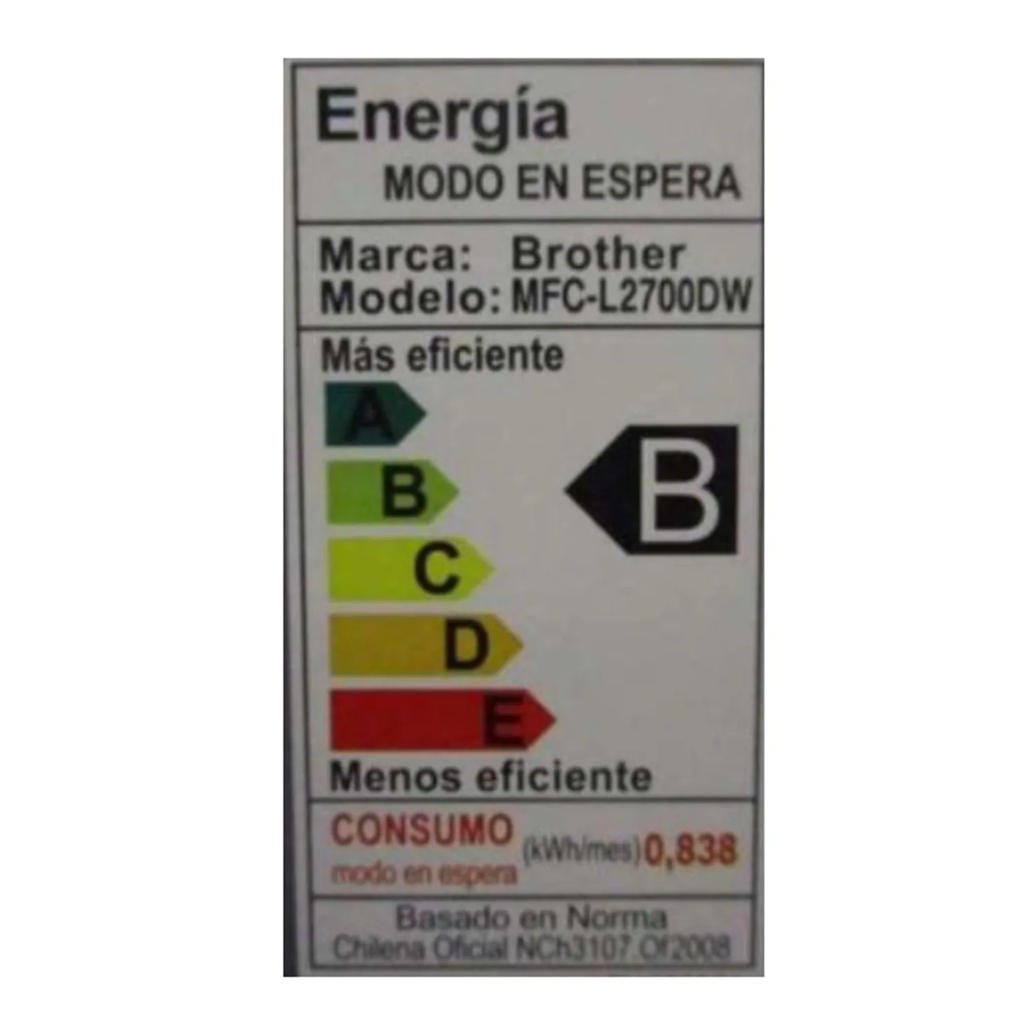 Impresora Multifunción Brother Mfc-l2700dw Wifi 220v-3