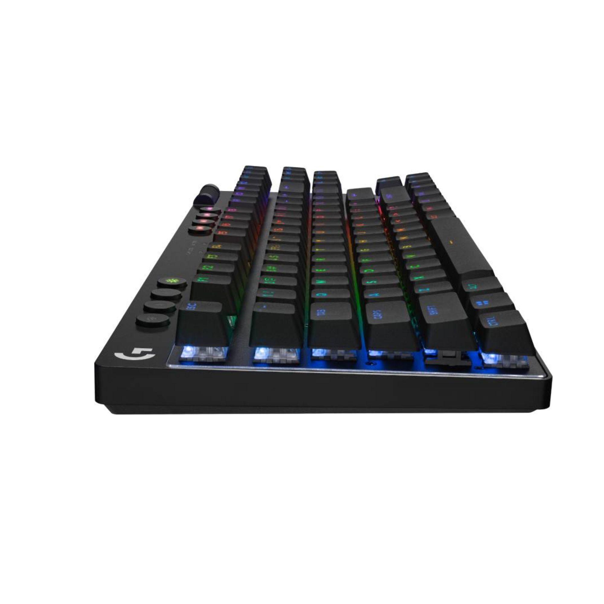 Teclado Gamer Logitech G PRO X TKL Lightspeed Inal Negro-4