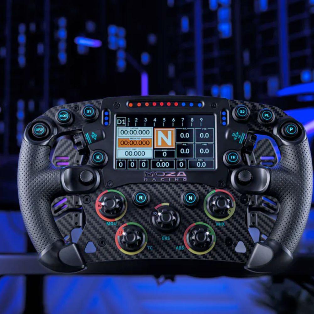 Pack Moza Base R12 + Volante FSR2 + Pedales CRP2-4