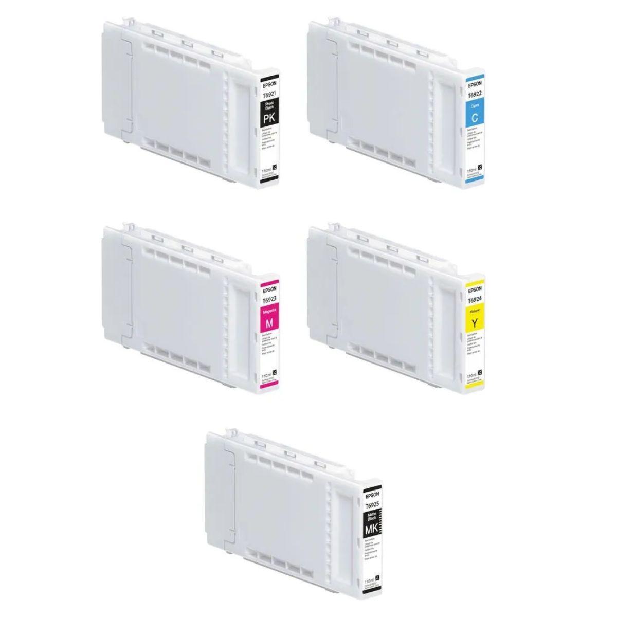 Tinta Epson T50L Negro Mate 700ml Original para Impresora-2