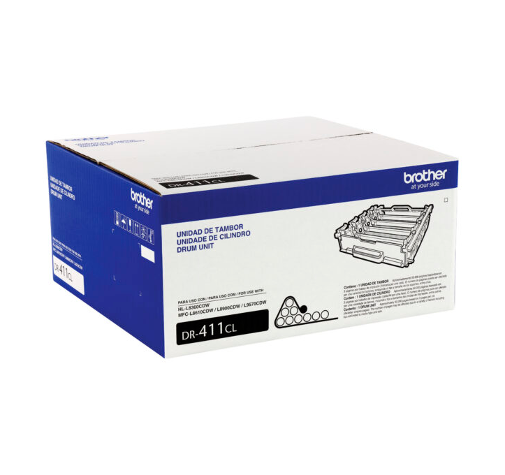 Tambor para Impresoras Negro Brother DR-411CL-2