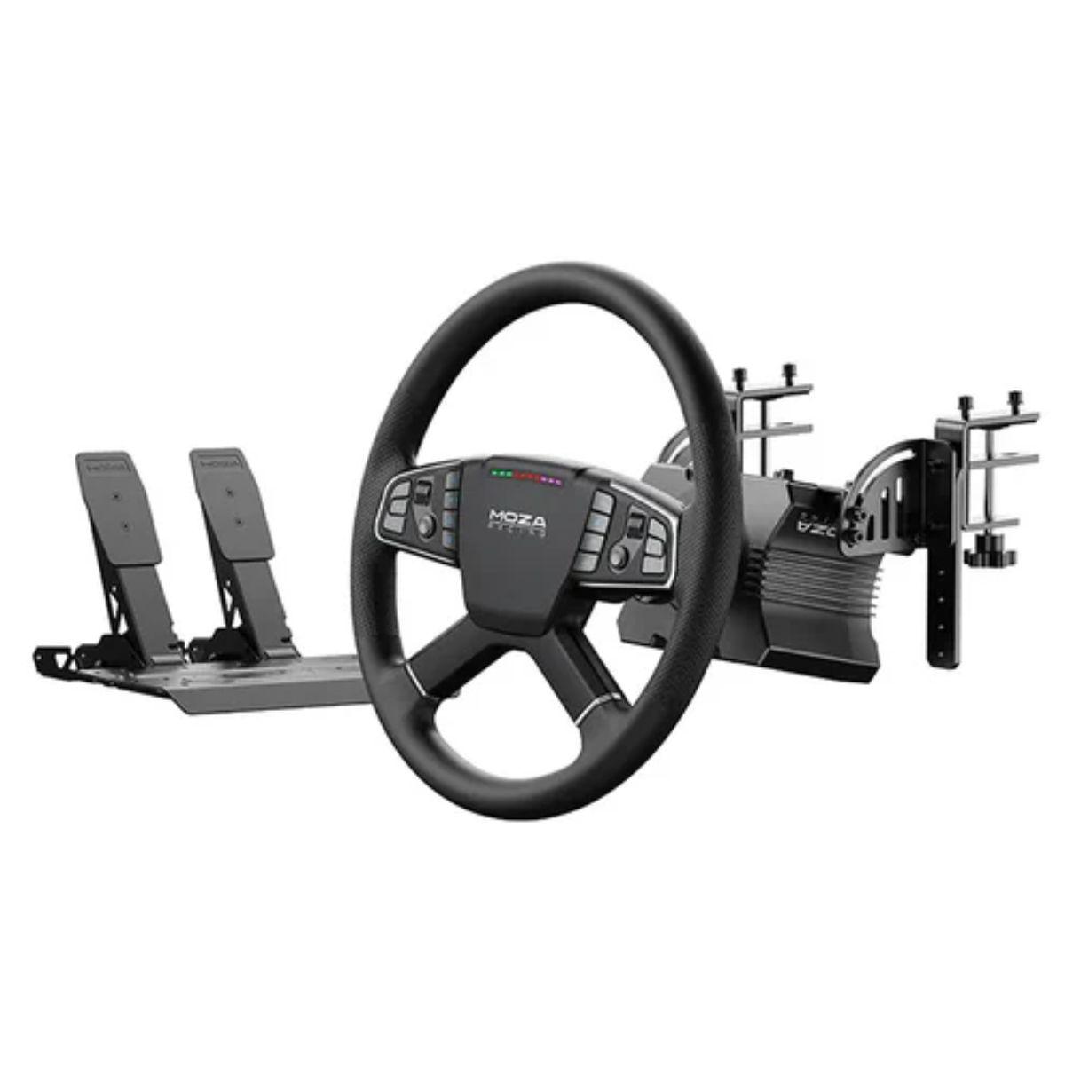 Simulador Volante y Pedales Moza Racing R5 Bundle Camiones-0