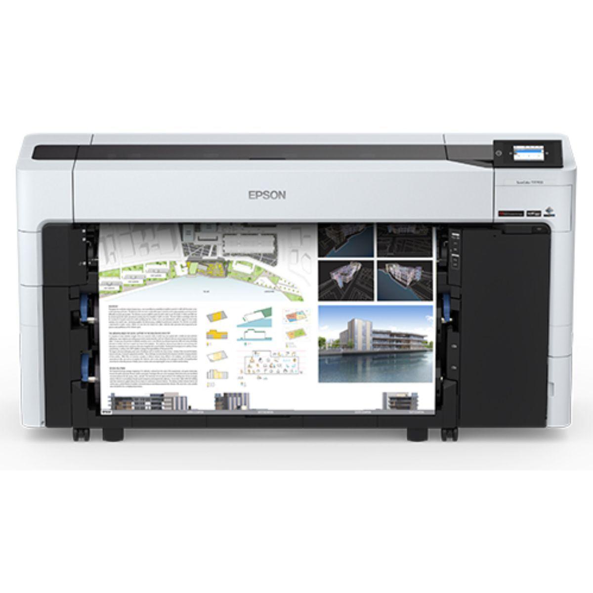 Impresora Plotter Epson SureColor T7770D 44” USB Y Wifi-0