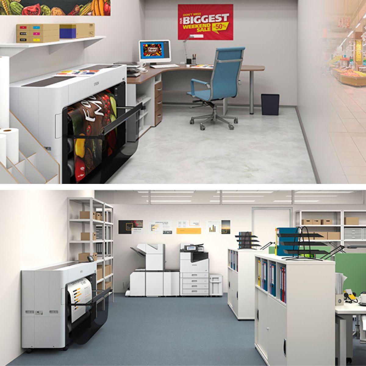 Impresora Plotter Epson SureColor T7770D 44” USB Y Wifi-5