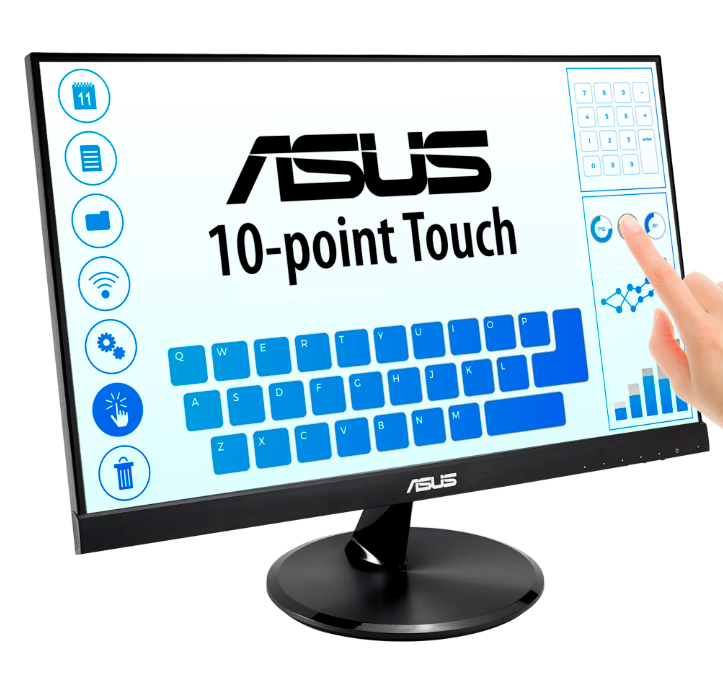 Monitor Asus VT229H Touch 21.5" Full HD IPS Eye Care HDMI-2