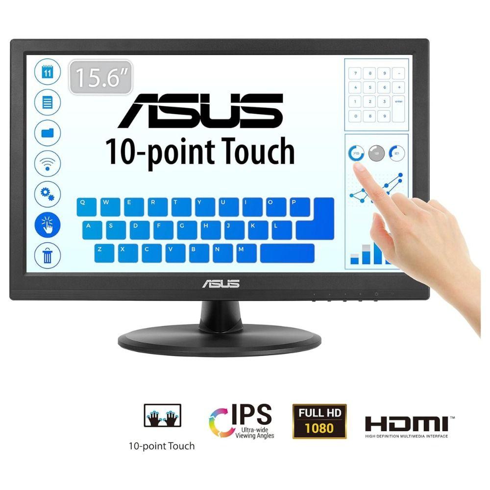 Monitor Asus Touch VT169HE 15.6" Full HD 60Hz 5Ms HDMI VGA-4