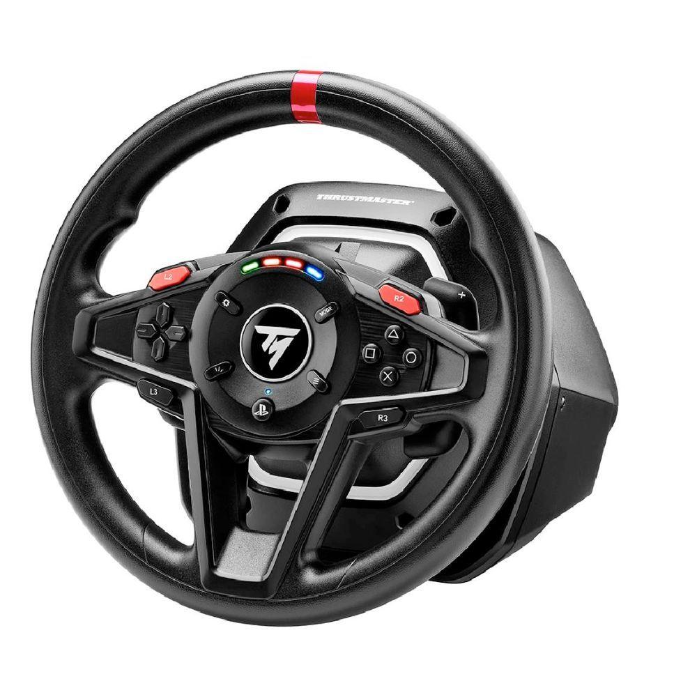 Volante con pedales Thrustmaster T128 para PS5, PS4, PC-3