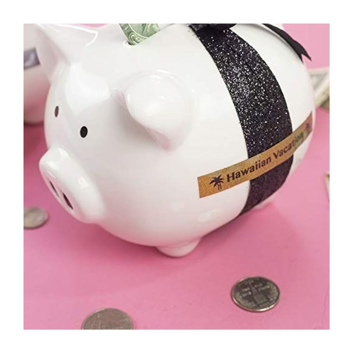 Cinta adhesiva Brother Negro sobre dorado 8m-3