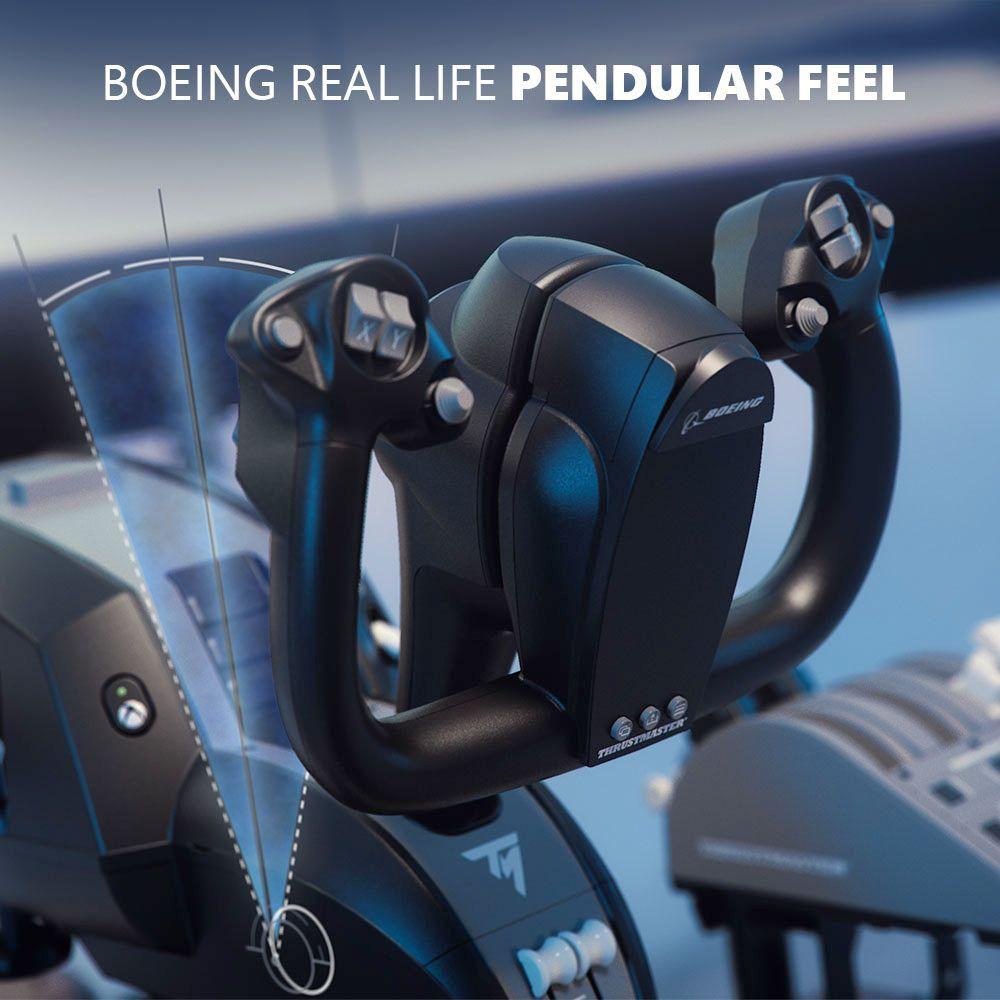 Control De Aviónthrustmaster Tca Yoke Boeing Edition Xbox Pc-4