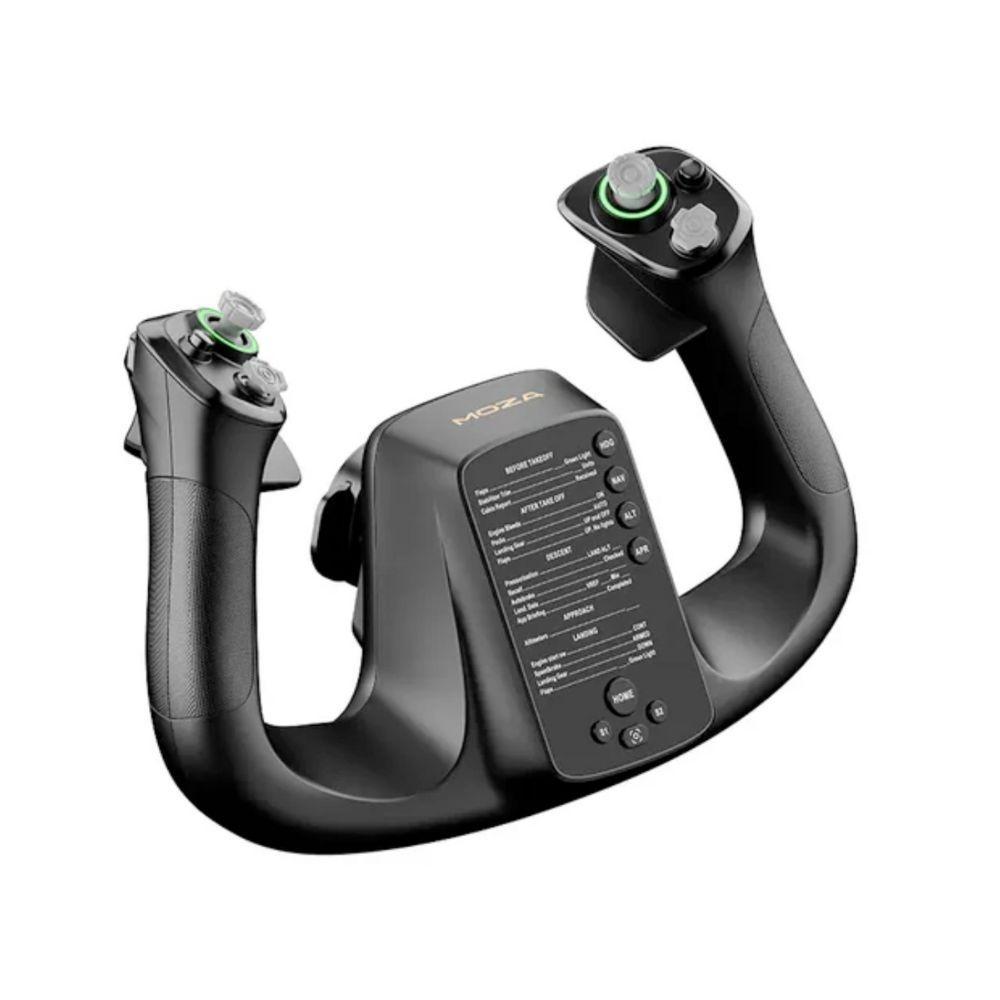 Yoke de Vuelo MOZA MFY RGB con 34 Entradas Configurables-3