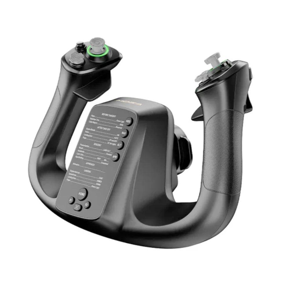 Yoke de Vuelo MOZA MFY RGB con 34 Entradas Configurables-4