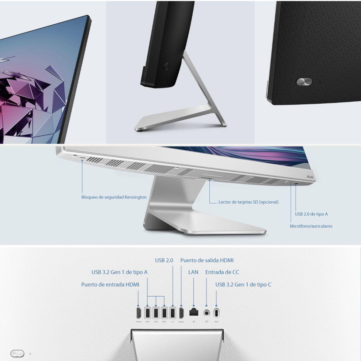 All in one Asus i3-1215U 23,8”, FHD, Intel i5, 8RAM, 512GB-3