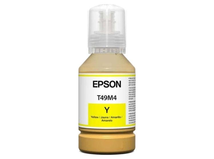 Botella de Tinta Epson T49M4 Amarillo Original EcoTank-0
