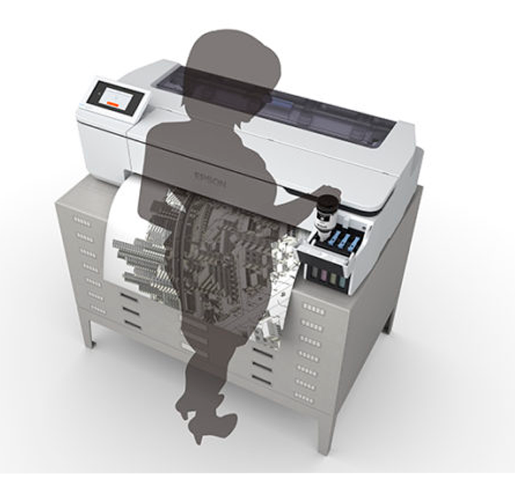 Impresora Plotter Para Sublimación Epson Surecolor F570-4