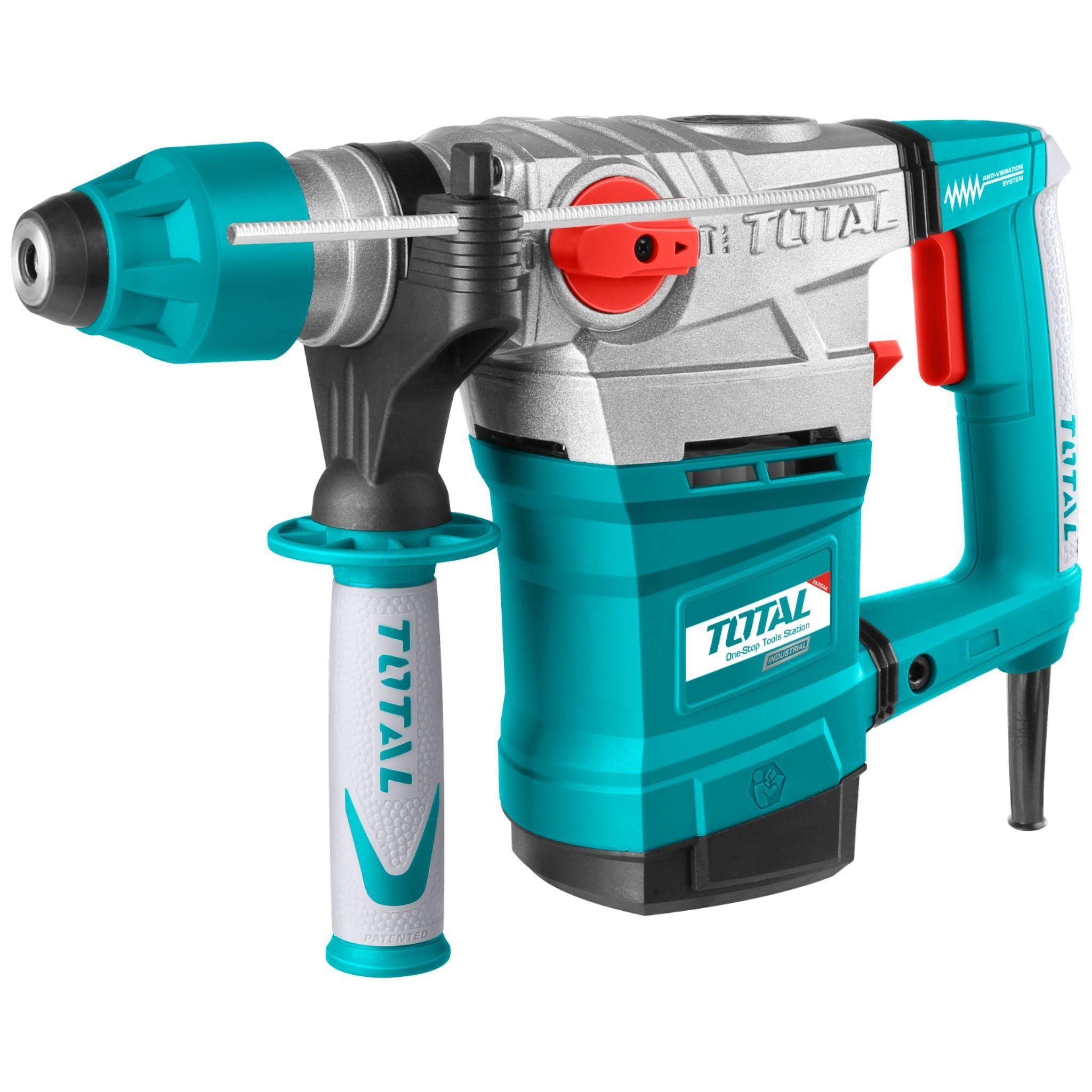Rotomartillo SDS PLUS 1800W + Maleta TOTAL-0