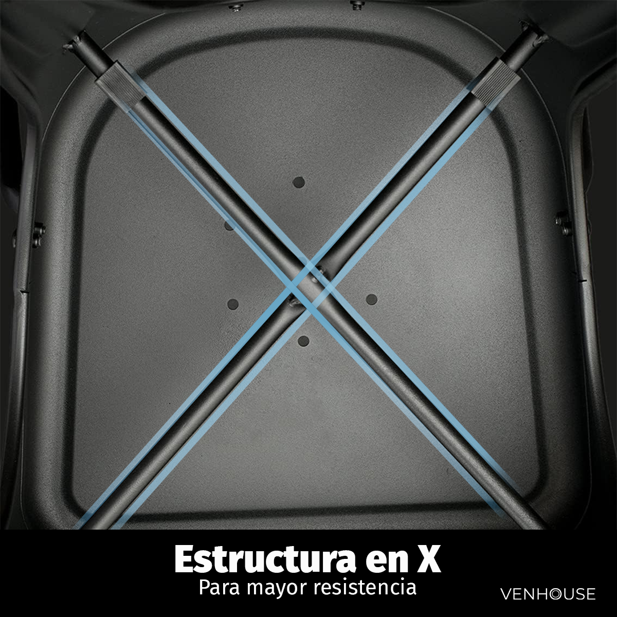 Silla Tolix Comedor Venhouse Negra-6