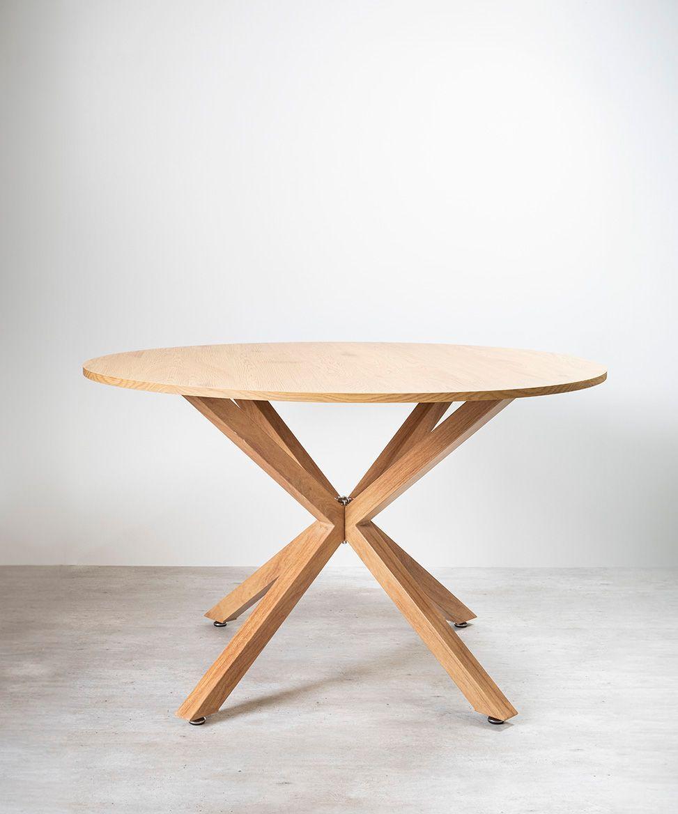 Mesa Comedor Argo Redonda 120cm Clara-1