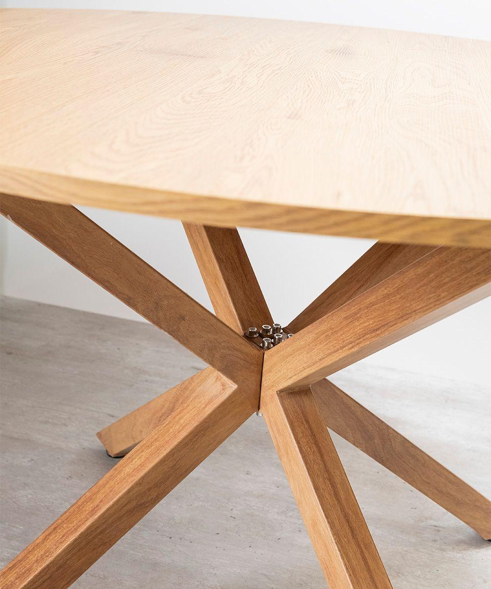 Mesa Comedor Argo Redonda 120cm Clara-3