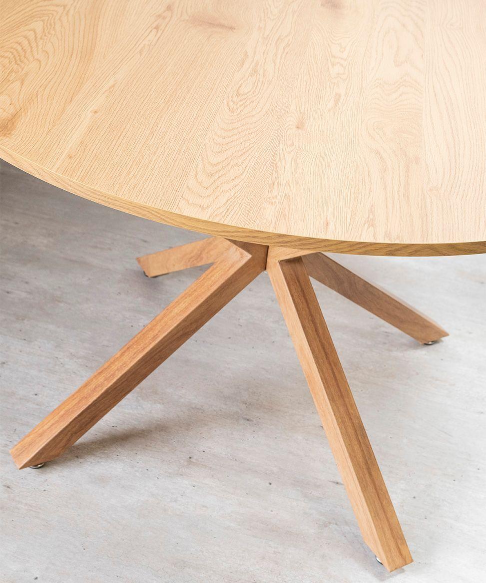 Mesa Comedor Argo Redonda 120cm Clara-2