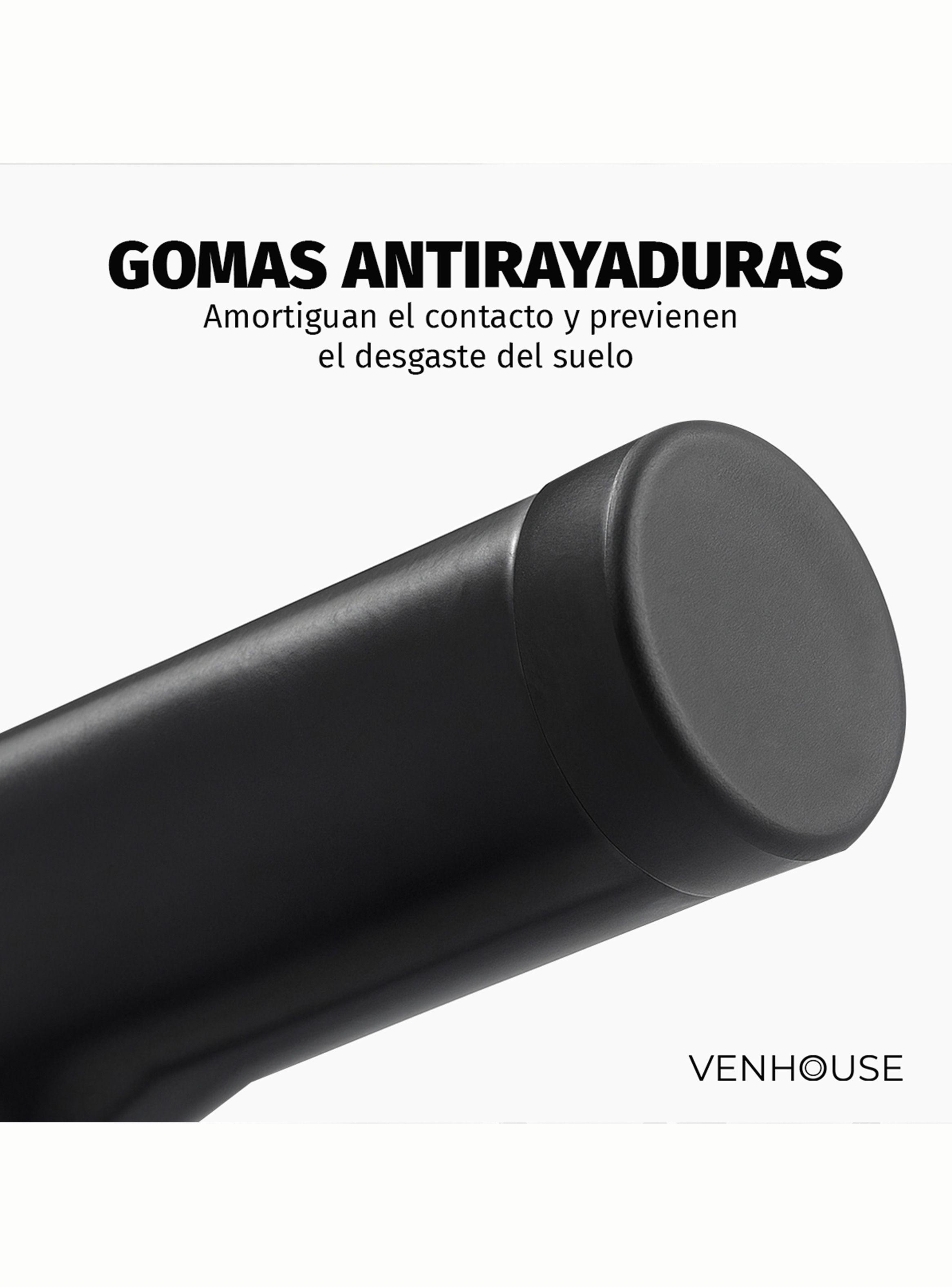 Pack 2 Sillas Tolix Comedor Para Restaurantes O Bar Venhouse Negras-5