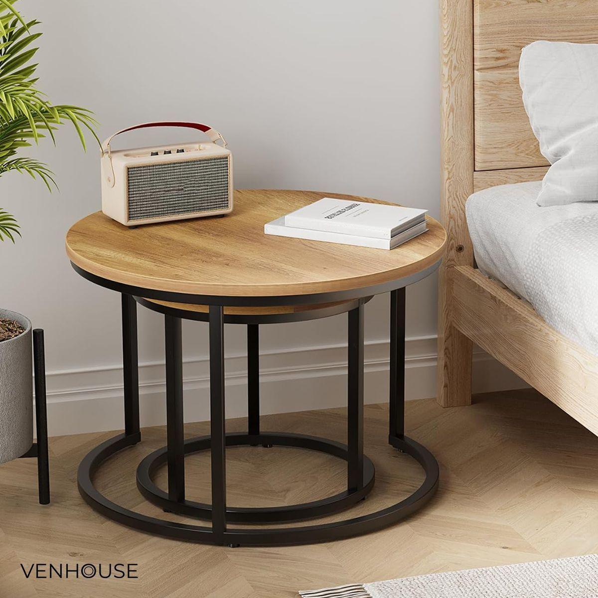 Mesas De Centro Anidadas Redondas Clara-6