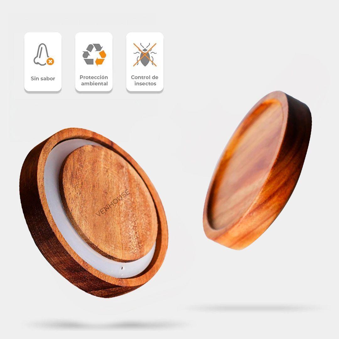 Pack 3 Frasco Contenedor Tarro Hermético Vidrio Bambú 500ml-4