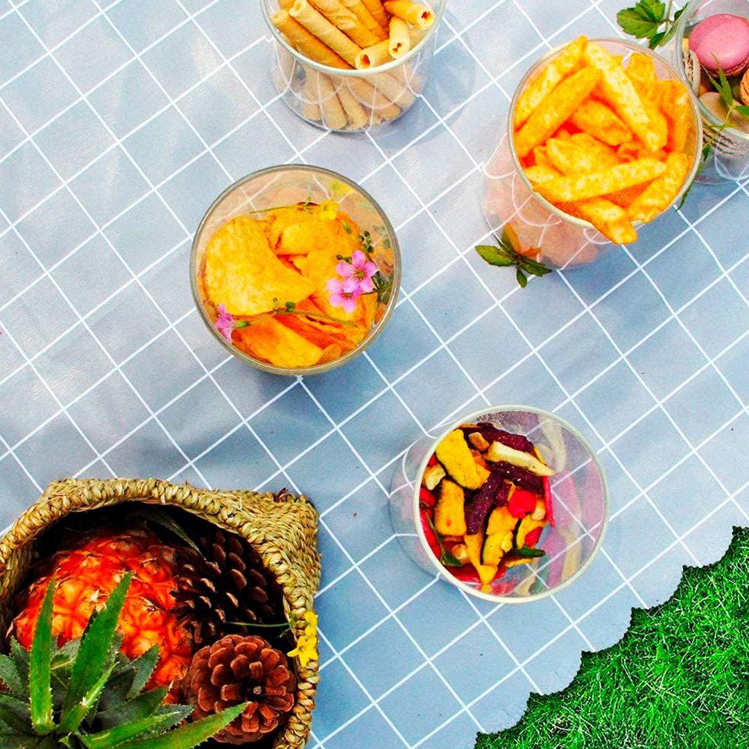 Pack 3 Frasco Contenedor Tarro Hermético Vidrio Bambú 500ml-5