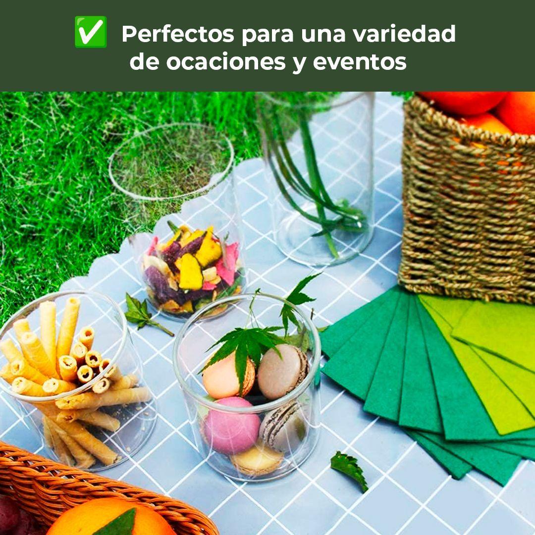 Pack 3 Frasco Contenedor Tarro Hermético Vidrio Bambú 500ml-6