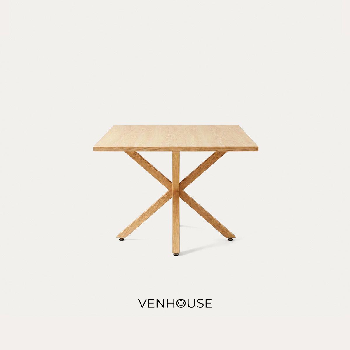 Mesa Comedor Argo Rectangular 140cm Venhoouse Natural-4
