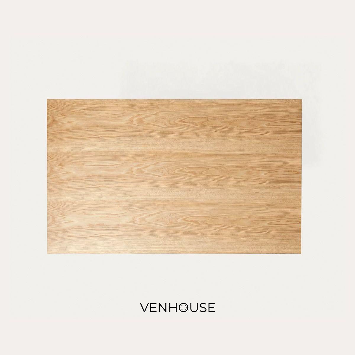 Mesa Comedor Argo Rectangular 140cm Venhoouse Natural-5