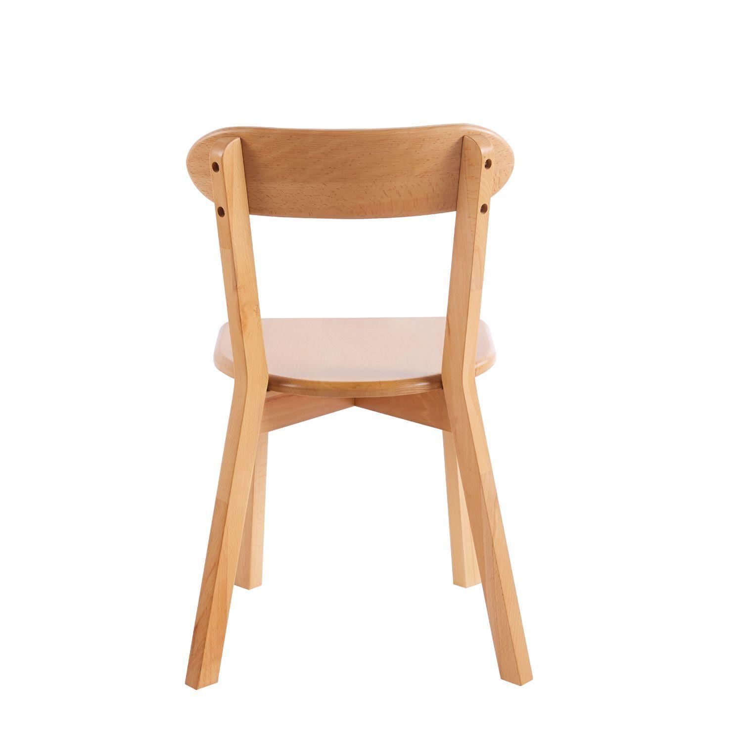 Silla Fresno De Madera Natural Venhoouse-3