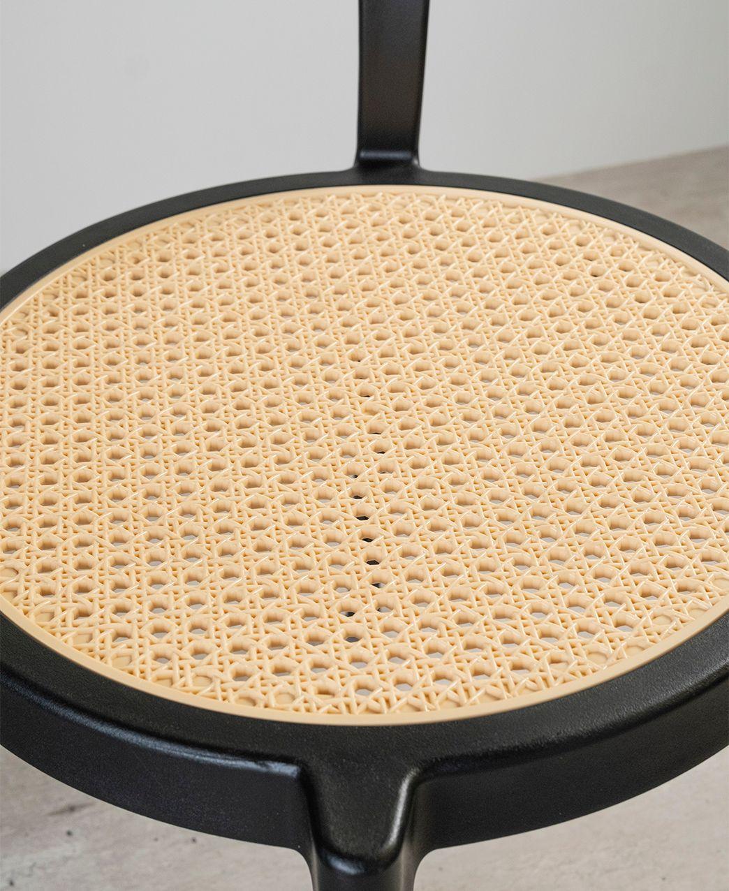 Silla Aira Para Comedor Terraza Apilables Negra-4