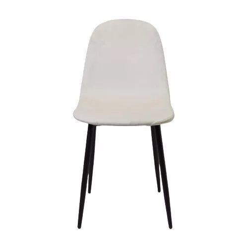 Silla Spoon Velvet Para Comedor O Terraza Beige-0