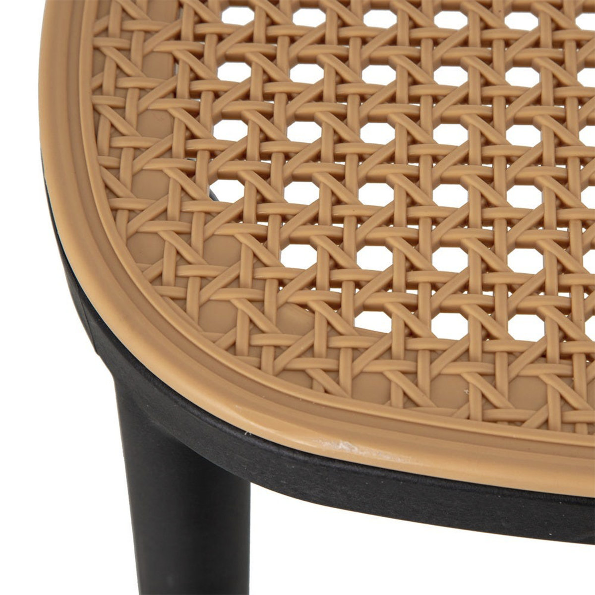 Taburete Crossback Danubio 75cm Piso Bar O Terraza Apilable-5