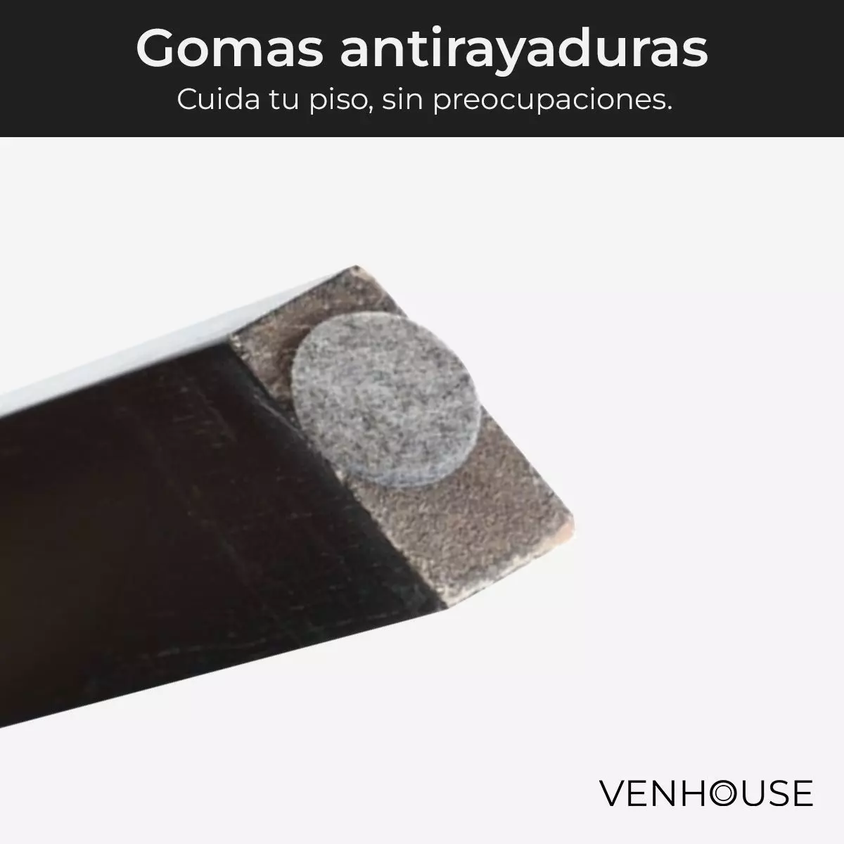 Pack 2 Silla Comedor Chandigarh Madera Negra Cojín Lino Venhoouse-2